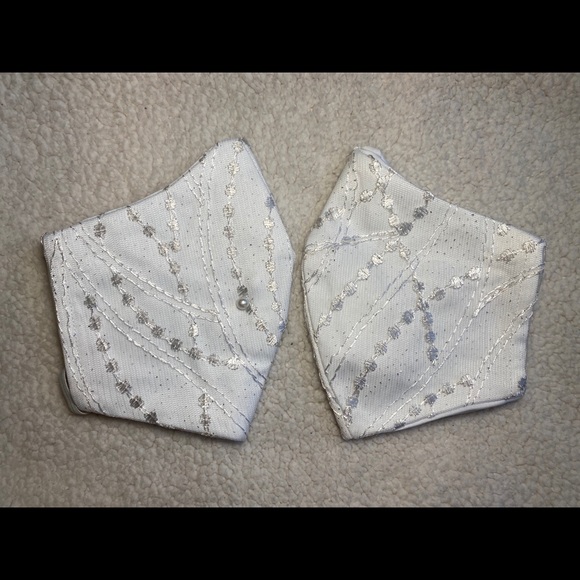 Hand Crafted Accessories - Fancy Face Mask with Filter Pocket, Washable